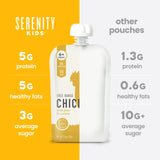 Serenity Kids Chicken Carrot Puree Pouches, 3.5 oz, Pack of 6