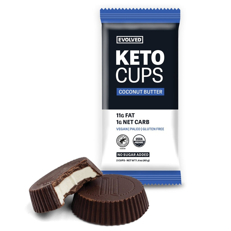 Evolved - Keto Cups Cnutbtr 2pk - Case Of 9-1.41 Oz - Cozy Farm 