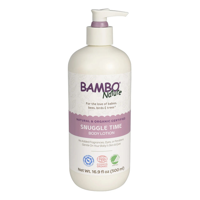 Bambo Nature Snuggle Time - 16.9 oz (Pack of 6) - Baby Bath Essentials