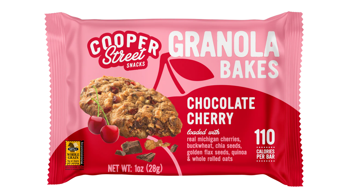 Cooper Street Chocolate Cherry Granola Bakes, 6 oz (Pack of 6)