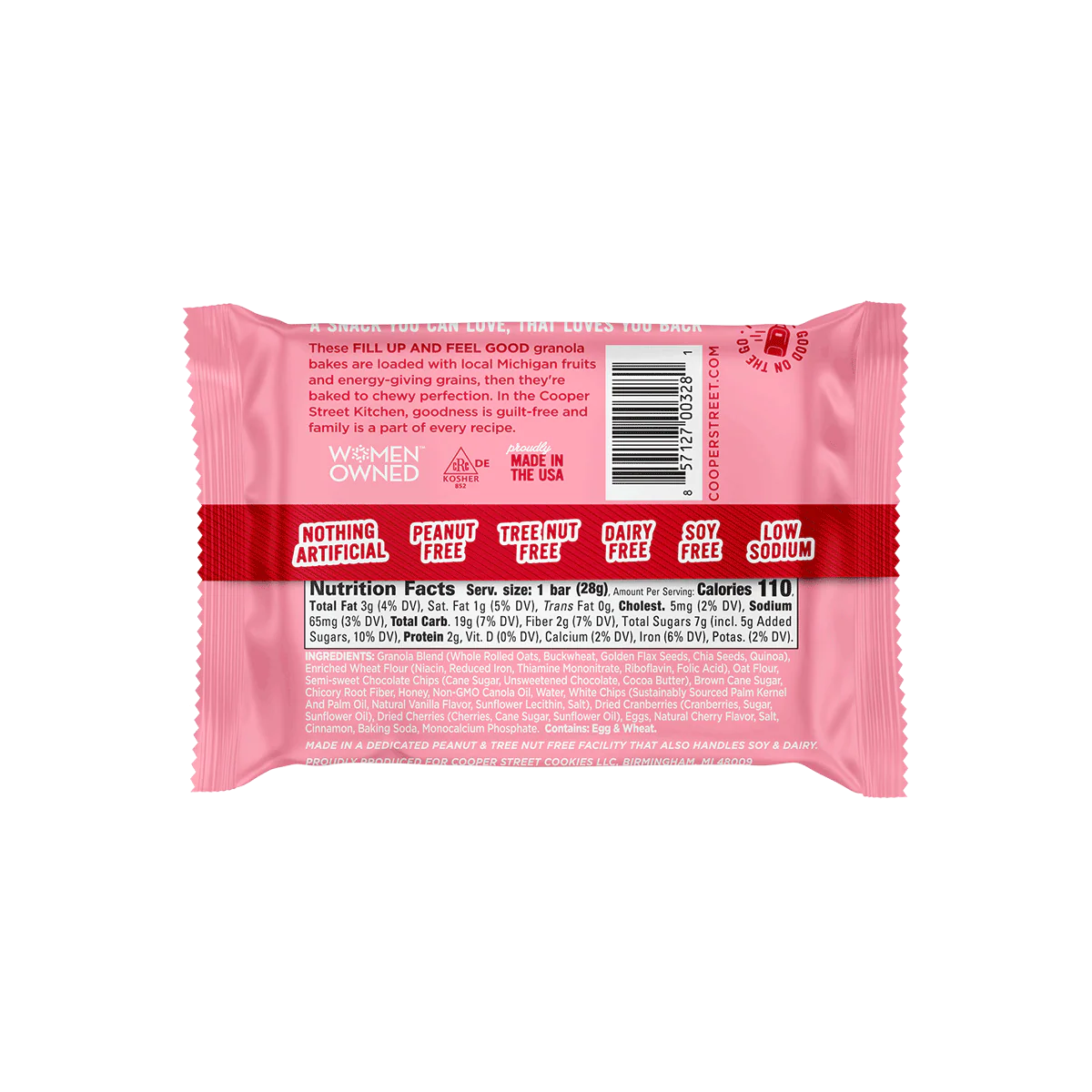 Cooper Street Chocolate Cherry Granola Bakes, 6 oz (Pack of 6)