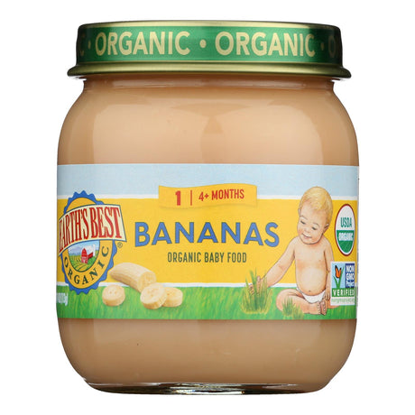 Earth's Best Organic Banana Baby Food Pouches - 4 oz (Pack of 10)