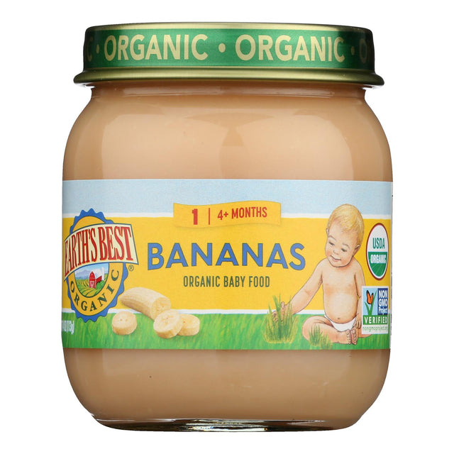 Earth's Best Organic Banana Baby Food Pouches - 4 oz (Pack of 10)