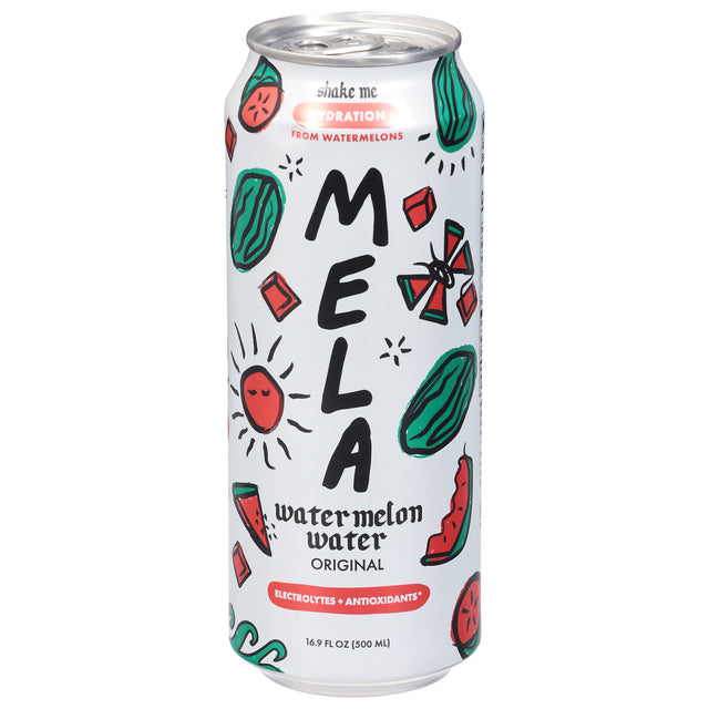 Mela Water: Original Watermelon Water 12 Pack-Hydrating Electrolyte Drink
