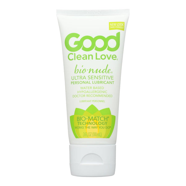 Good Clean Love BioNude Ultra Personal Lubricant, 3 Oz - Natural Feeling Lube