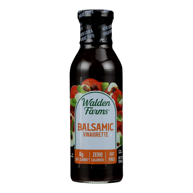 Walden Farms Balsamic Dressing - 12 oz - Pack of 6 - Sugar-Free & Calorie-Free