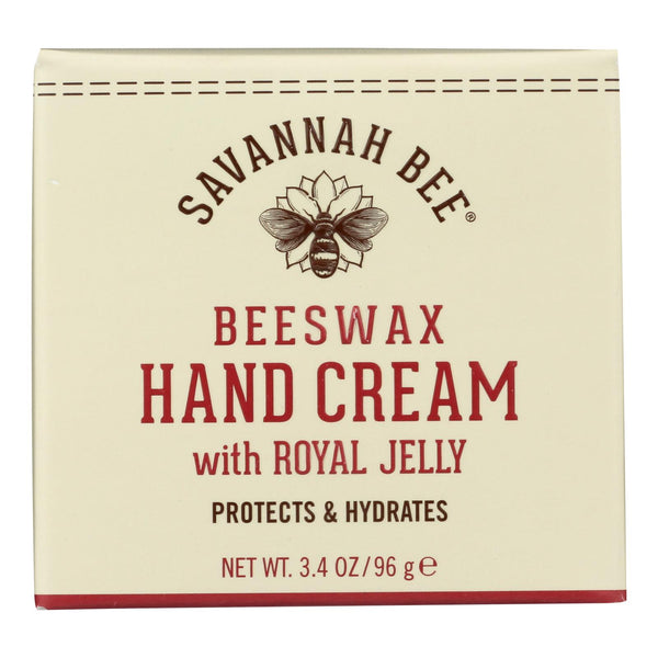 Savannah Bee Hand Cream (6-Pack): Natural Beeswax Moisturizer 3.4 Fl Oz