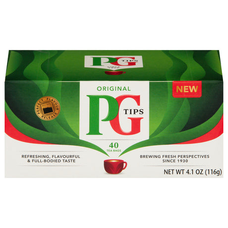 PG Tips Black Tea - 6 x 40 Bag - Natural Classic Blend