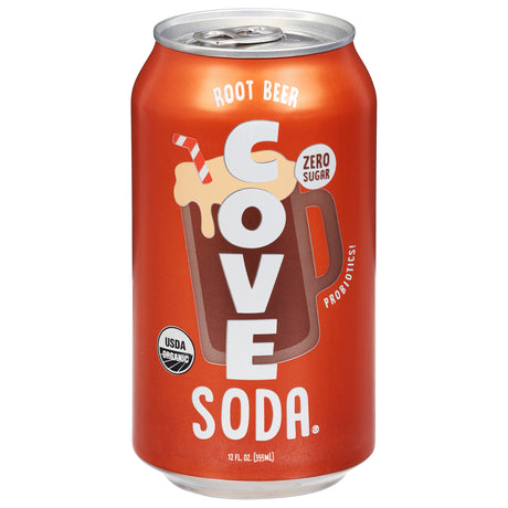 Cove Soda Root Beer - 12 x 12 fl oz