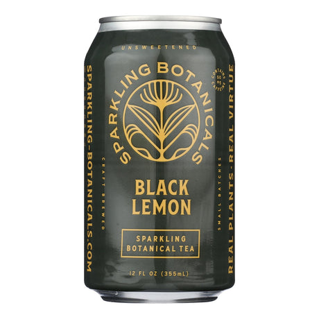 Sparkling Botanicals Black Lemon Tea Rishi - 12  | Buy Now Online