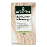 Herbatint 10N Platinum Blonde Hair Color - Gentle Permanent Dye -  5.75 fl oz