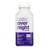 Oats Overnight Blueberry Muffin Oatmeal: 10 Pack - Quick & Healthy Breakfast