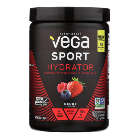 Vega Sport Hydrator Berry - 5 Oz - Electrolyte Powder Drink Mix