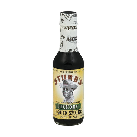 Stubb's Hickory Liquid Smoke - 5 Fl Oz (Pack of 12) - Authentic Texas Flavor
