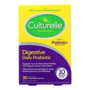Culturelle Digestive Daily Probiotic - 30 Count (Pack of 24)