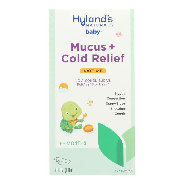 Hyland's Naturals™ Baby Mucus & Cold Relief Daytime - 4 fl oz