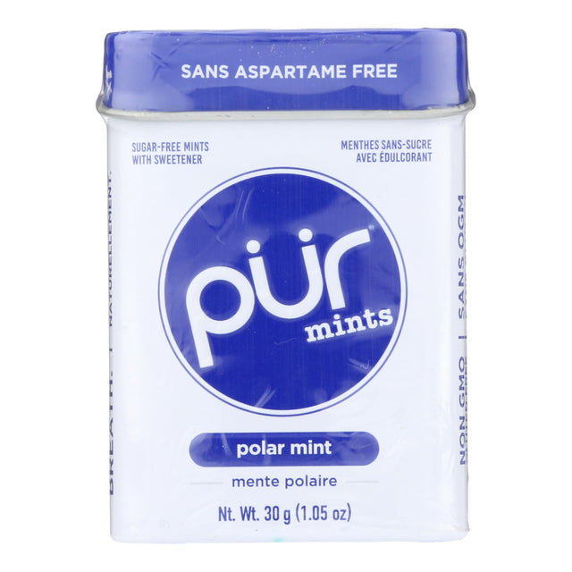 Pur Mint Polar Mint: Sugar-Free Breath Mints | Fresh Breath On The Go