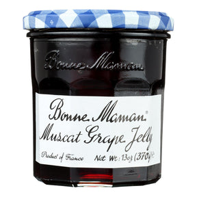 Bonne Maman Grape Jelly - 13 oz - Pack of 6 - All Natural Fruit Spread