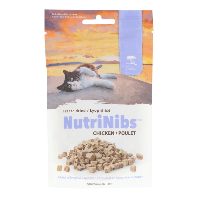 Caledon Farms Chicken Cat Treats: Natural, Grain-Free Nibbles - 8 x 1.05 Oz