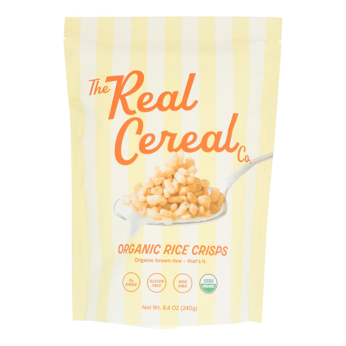 The Real Cereal Co. Rice Crisps Cereal: 6 Boxes - Crispy & Delicious!