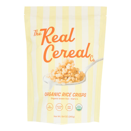 The Real Cereal Co. Rice Crisps Cereal: 6 Boxes - Crispy & Delicious!