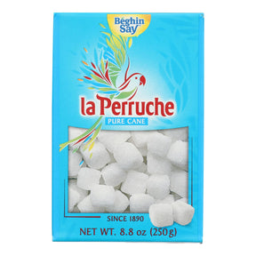 La Perruche White Sugar Cubes - 8.8 oz (Case of 8) | Premium French Sugar
