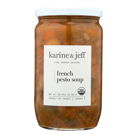 Karine & Jeff Organic Pesto Soup 6  | Gourmet French Soup s