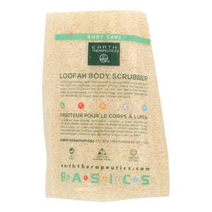 Earth Therapeutics Loofah Body Scrubber - Natural Exfoliating Sponge, 1 Loofah