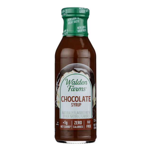 Walden Farms Sugar-Free Chocolate Syrup (Pack of 6) - 12 fl oz