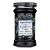 St. Dalfour Blueberry & Acai Fruit Spread - (6 x 6 oz)