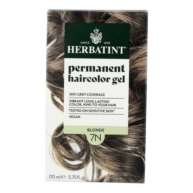 Herbatint 7N Blonde Hair Color - Natural Blonde - 5.75 fl oz