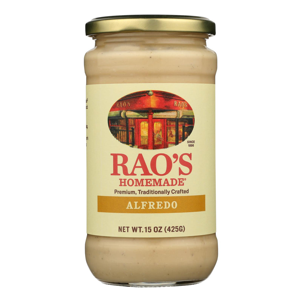 Rao's Alfredo Sauce - Pack of 6 - 15 Oz - Authentic Italian Flavor
