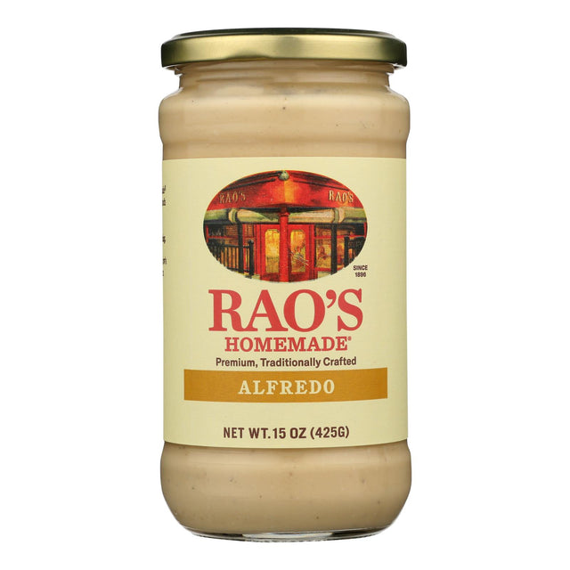 Rao's Alfredo Sauce - Pack of 6 - 15 Oz - Authentic Italian Flavor