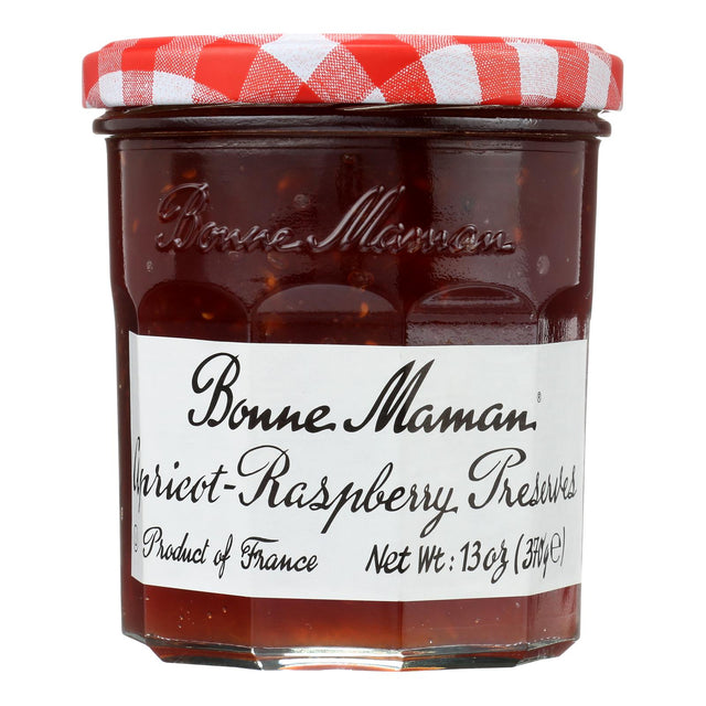 Bonne Maman Apricot Raspberry Conserves (Pack of 6) - 13 oz