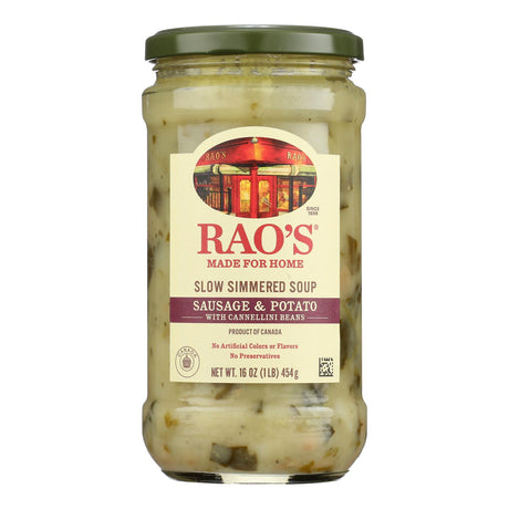 Rao's Sausage Potato Soup: Hearty Italian Recipe | 6x16oz  - Ships Free