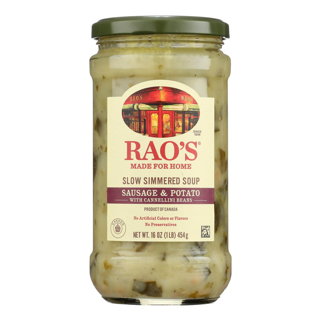 Rao's Sausage Potato Soup: Hearty Italian Recipe | 6x16oz  - Ships Free