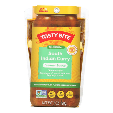 Tasty Bite South Indian Curry Simmer Sauce, 10 Pouches - Authentic Flavor