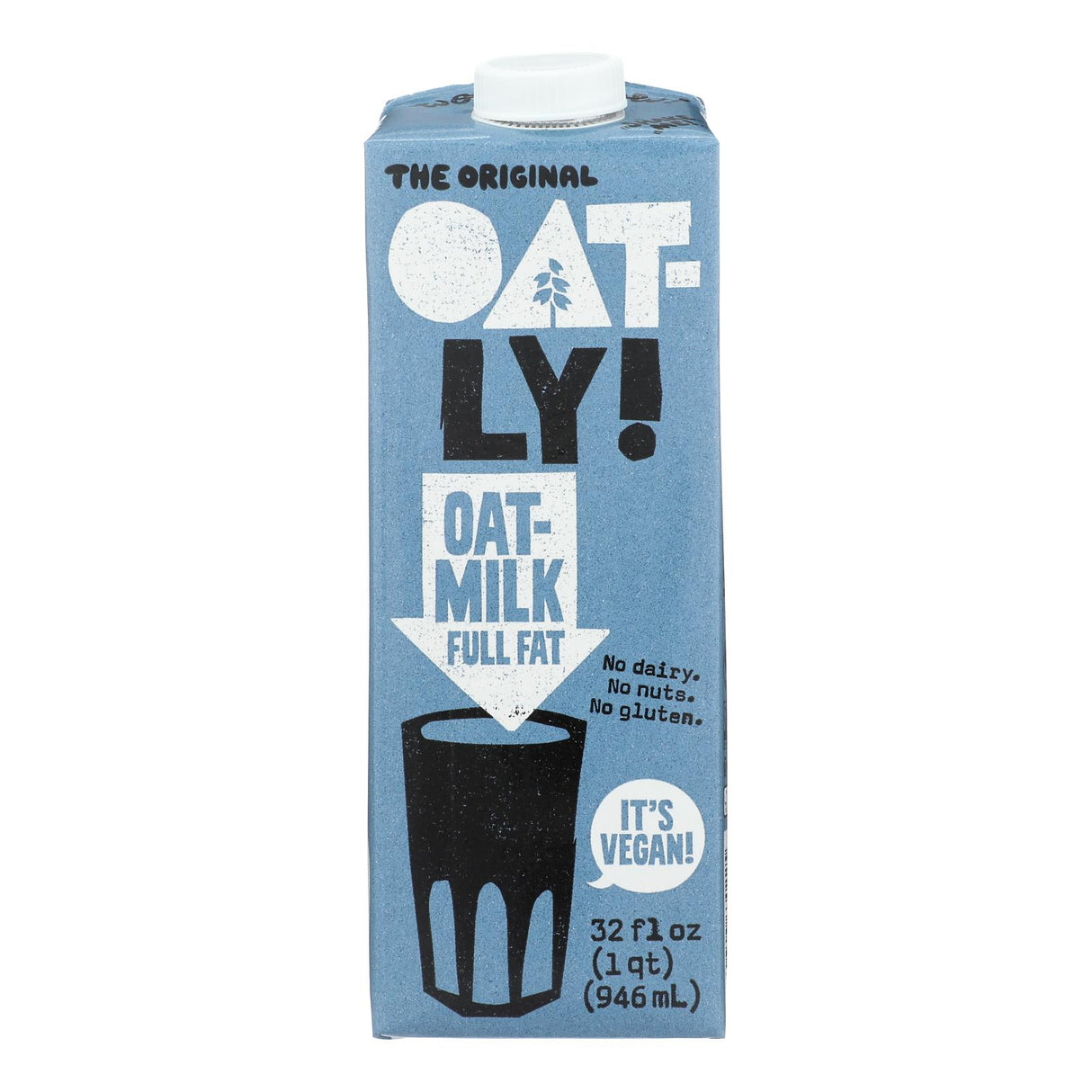 The Original Oatly! Full Fat Oatmilk: Creamy & Delicious (6x32oz) - Shop Now!