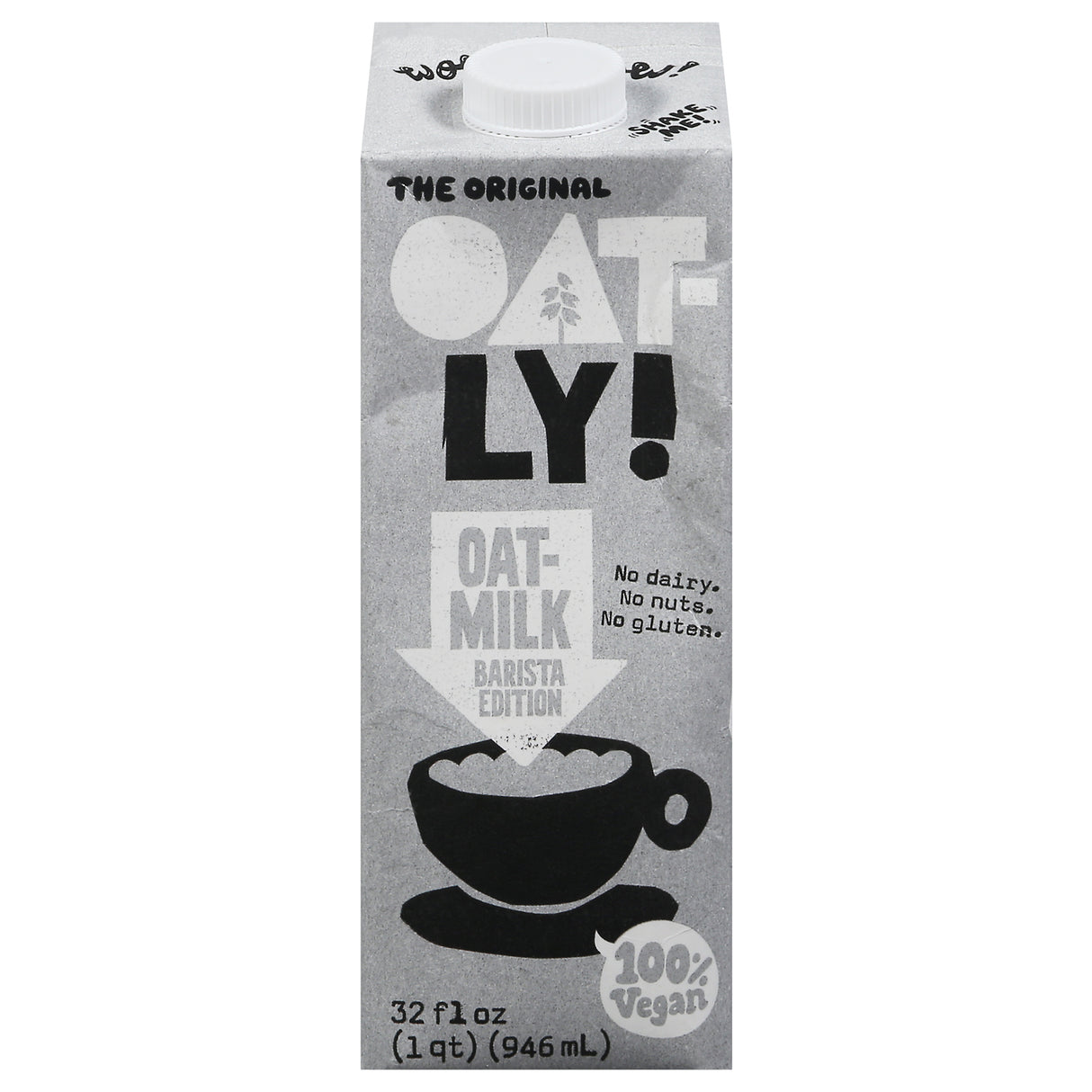 Oatly Oatmilk Barista Edition, 6-32 fl oz Cartons