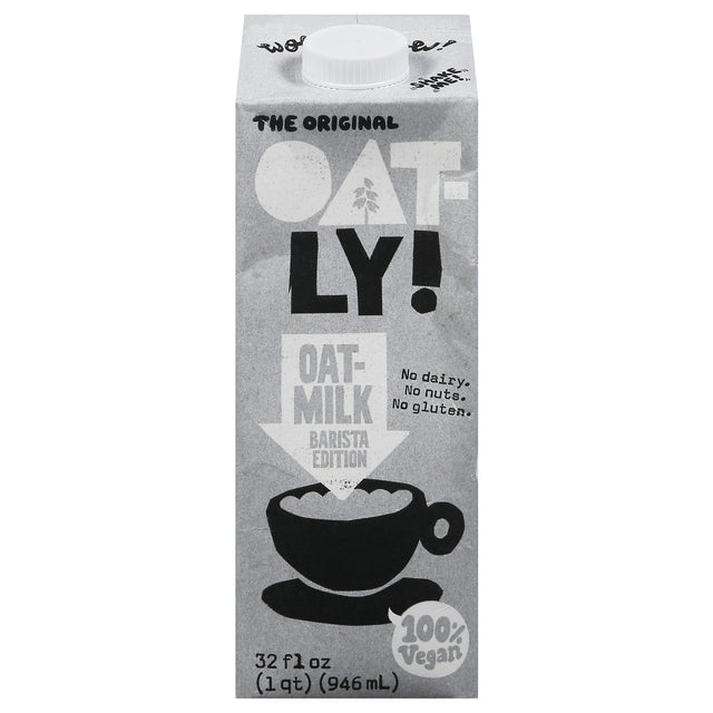 Oatly Oatmilk Barista Edition, 6-32 fl oz Cartons