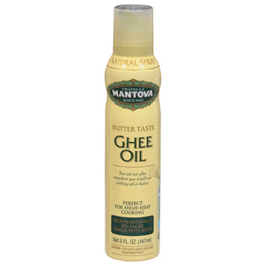 Fratelli Mantova Oil Ghee Butter Taste - Pack of 6 - 5 fl oz - Italian Cooking Oil