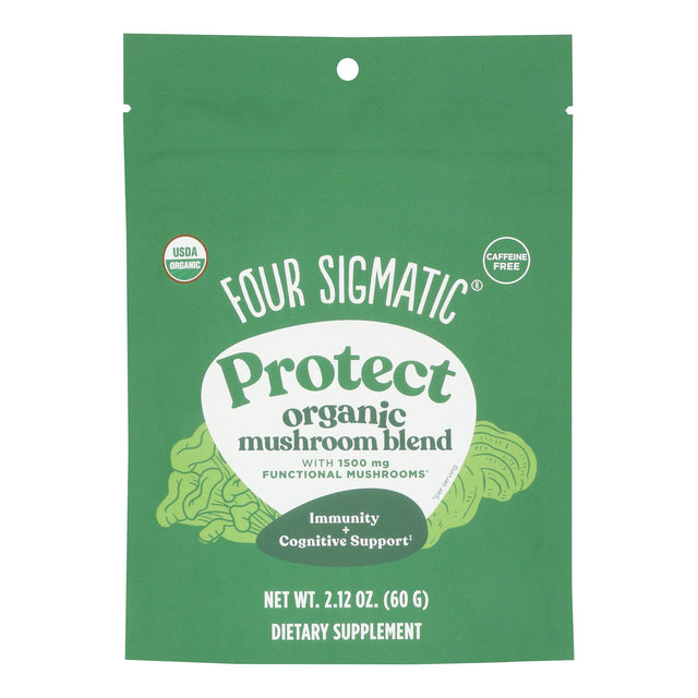 Four Sigmatic Mushroom Blend Protect - 2.12 Oz - Adaptogen & Antioxidant Drink Mix