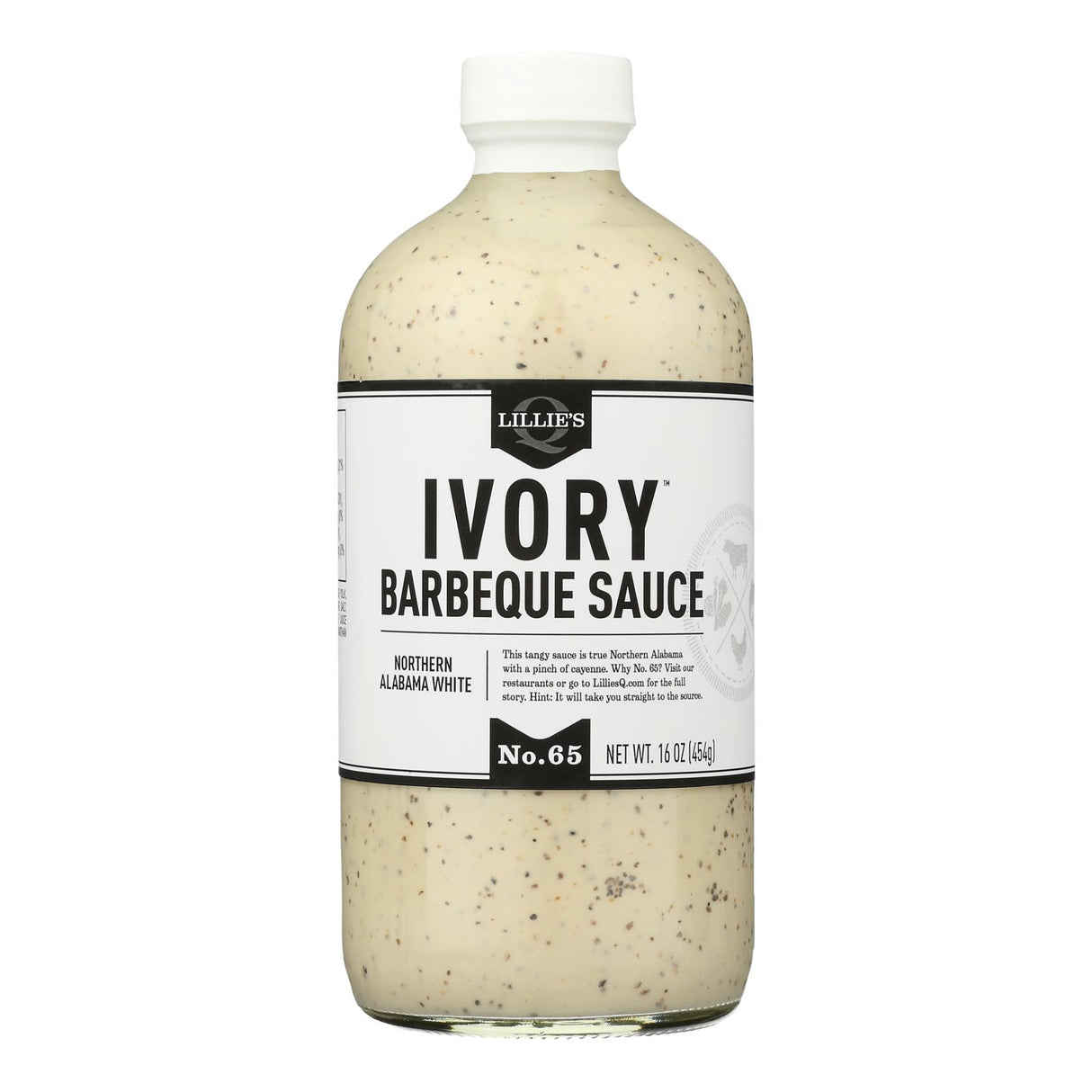 Lillie's Q Ivory BBQ Sauce 6 Pack - Tangy White BBQ Sauce - 16 oz Bottles