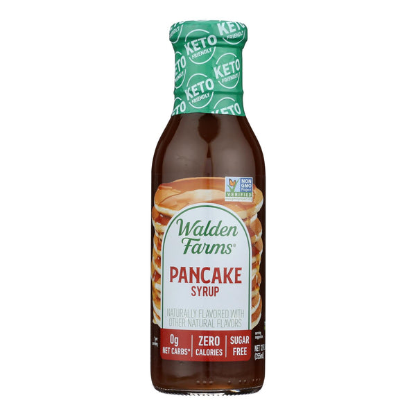 Walden Farms Sugar-Free Pancake Syrup, 6 Bottles | Calorie Free Syrup