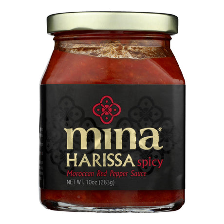 Mina's Harissa Spicy Moroccan Red Pepper Sauce, 12 Pack | Authentic & Bold