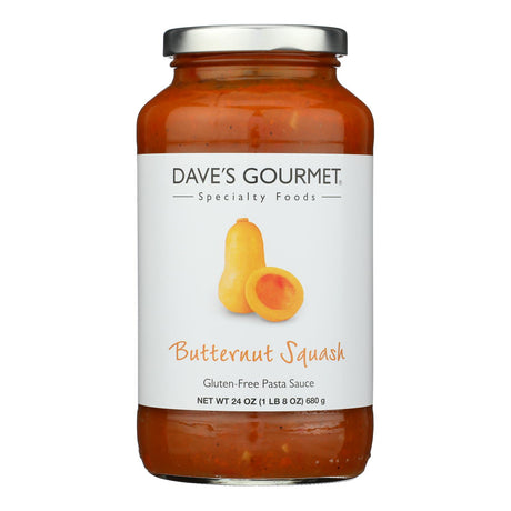 Dave's Gourmet Butternut Squash Pasta Sauce - Pack of 6 (24 oz )