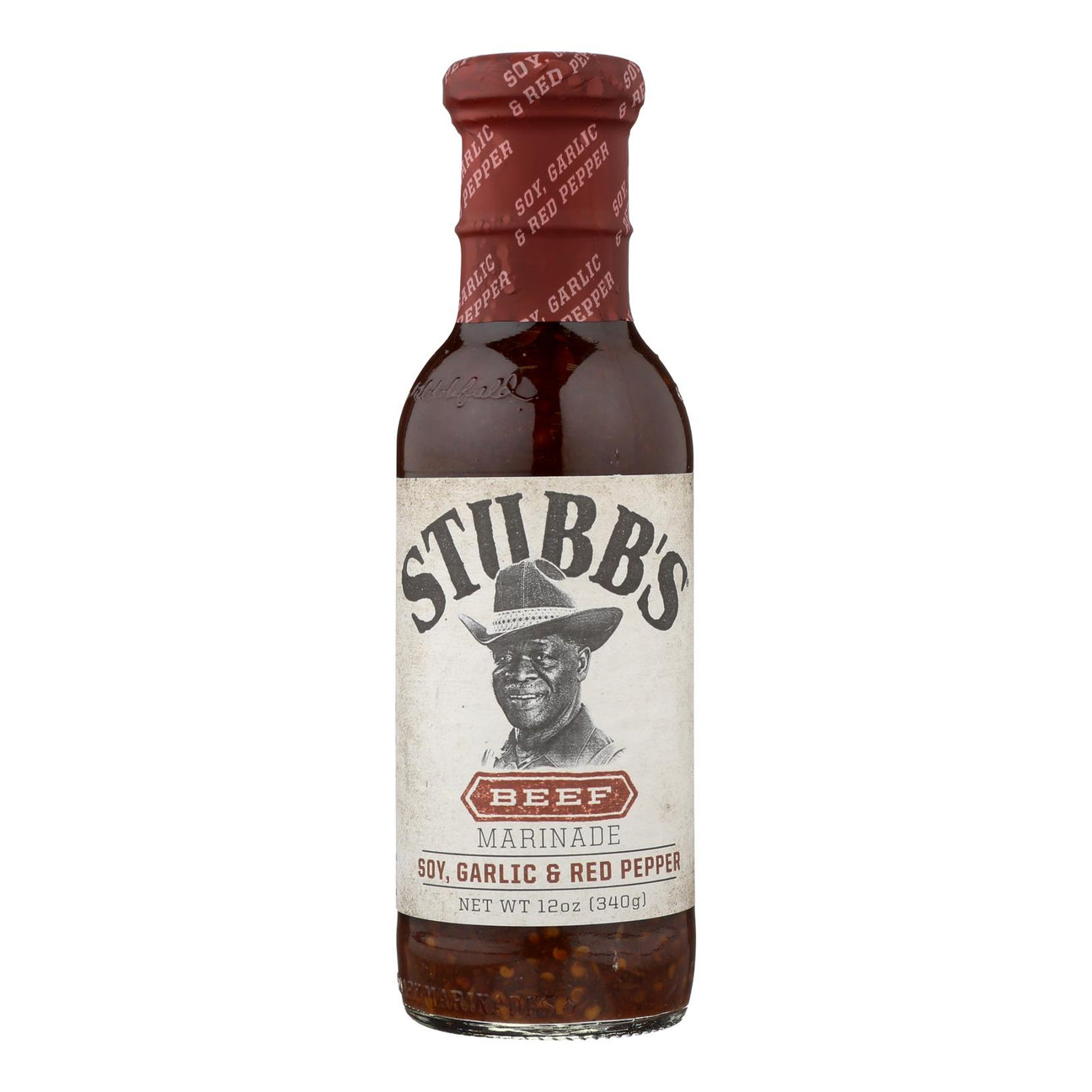 Stubb's Beef Marinade, 12 oz  (Pack of 6) | Authentic Texas Flavor