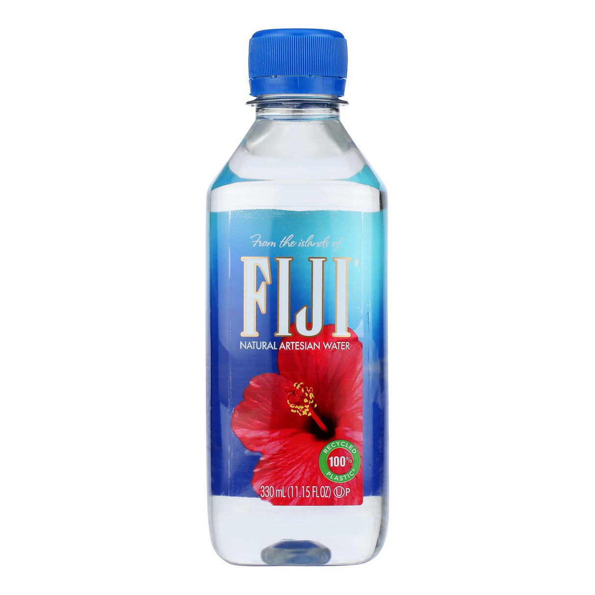 Fiji Natural Artesian Water, 0.330L (4 Pack) - Premium Bottled Water