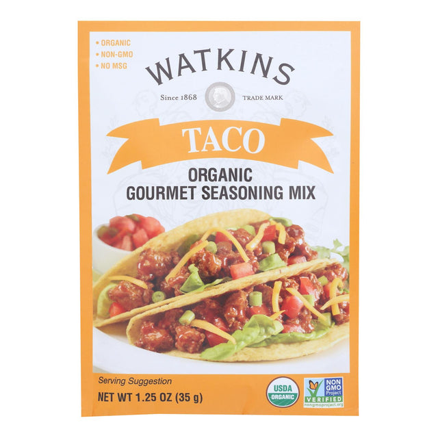 Watkins Taco Seasoning Mix - (12 Pack) Gourmet Flavor | Authentic Taco Spices