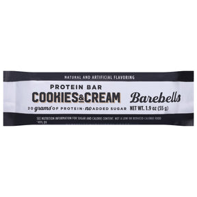 Barebells Protein Bar Cookies & Cream - 12 Pack of 1.94 Oz Bars